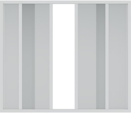 Шторка на ванну Creto Avalon 2.0 170 SH00065 профиль Белый стекло прозрачное 