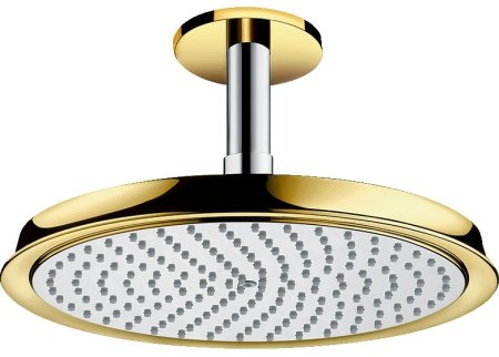 Верхний душ Hansgrohe Raindance Classic 27405090 Хром Золото 
