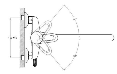 Смеситель G-Lauf KLO6-C048 для ванны 
