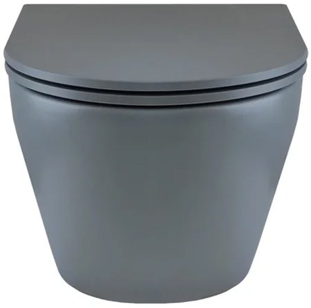 Унитаз Bronze de Luxe Scandi 3006-GM подвесной с сиденьем 