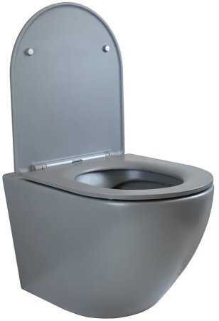 Унитаз Bronze de Luxe Scandi 3006-GM подвесной с сиденьем 