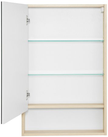 Зеркальный шкаф Aquaton Сканди 55 1A252102SDB20 Белый Дуб верона 