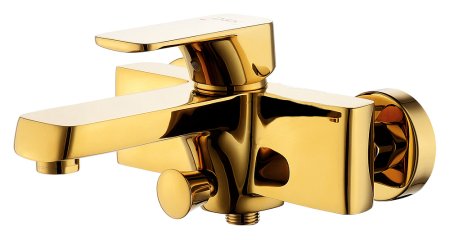 Смеситель D&K Berlin Touro DA1433203 для ванны с душем, золото 