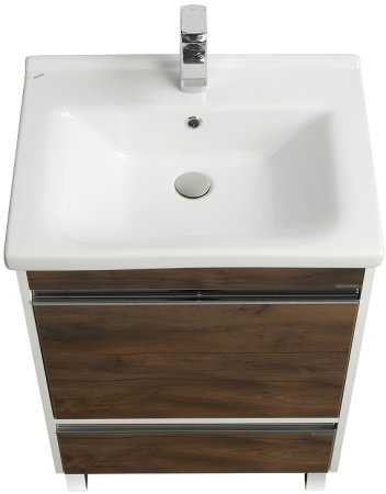 Тумба под раковину Aquaton Капри 60 1A230101KPDB0 подвесная Таксония темная 