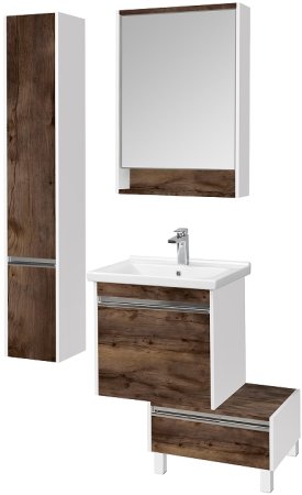 Тумба под раковину Aquaton Капри 60 1A230101KPDB0 подвесная Таксония темная 