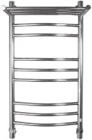 Полотенцесушитель водяной Energy Prestige Modus 800х400 форма лесенка с полкой, нержавеющая сталь, нижнее/диагональное/боковое подключение 3/4", 830мм х460 мм, все для подключения в комплекте