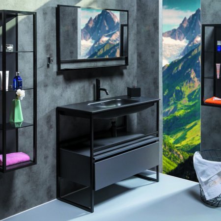 Ящик под консоль Armadi Art Loft 100 Антрацит 1 полка 894-100-A 