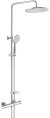 Душевая система Swedbe Hermes 9091 с термостатом Хром 