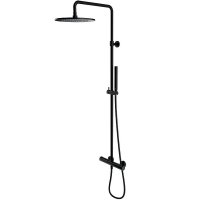 Душевая система OMNIRES Y Y1244SUBL с термостатом черная