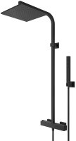 Душевая система Paini Dax-R 84PZ689TH Черная матовая Душевая система Paini Dax-R 84PZ689TH Черная матовая