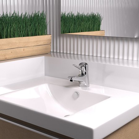 Смеситель для раковины Paini Creta 30CR211R2LMKM Хром 