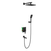 Душевой комплект Timo Torne SX-4399/03SM с внутренней частью, черный