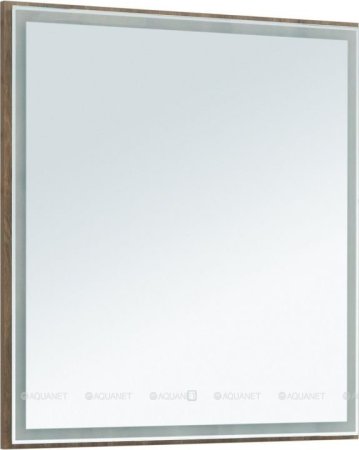 Зеркало Aquanet Nova Lite 75 дуб рустикальный LED 