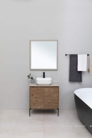 Зеркало Aquanet Nova Lite 75 дуб рустикальный LED 