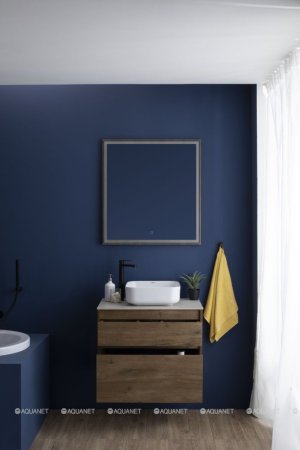 Зеркало Aquanet Nova Lite 75 дуб рустикальный LED 