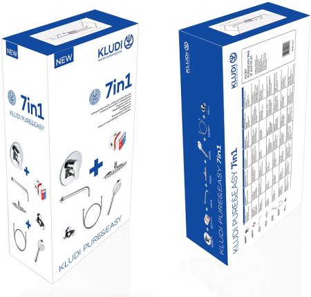 Душевая система Kludi Pure Easy 376400565 Хром 