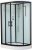 Душевая кабина Timo Standart T-6602 B L профиль черный 