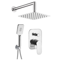 Душевая система скрытого монтажа Deante ALPINIA NAC_09LP хром Душевая система скрытого монтажа Deante ALPINIA NAC_09LP хром