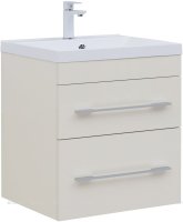 Тумба с раковиной Aquanet Верона 60 крем (2 ящика)