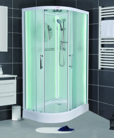 Душевая кабина Esbano Led ES-L115CR Right 