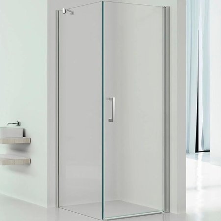 Душевой уголок Vincea Orta 100х80 VSR-1O8010CL профиль Хром стекло прозрачное 