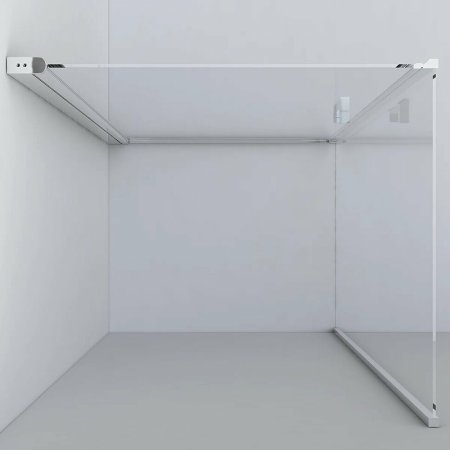 Душевой уголок Vincea Orta 100х80 VSR-1O8010CL профиль Хром стекло прозрачное 