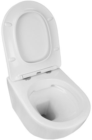 Унитаз Azario Grado AZ-0046 подвесной Белый с сиденьем Микролифт 