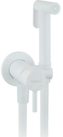 Гигиенический душ со смесителем Giulini Futuro RU-GIU.FSH25BO Белый матовый 