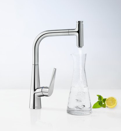 Смеситель Hansgrohe Talis Select M51 73852000 для кухонной мойки, хром 