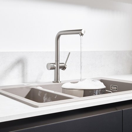 Смеситель Hansgrohe Talis M54 72807800 для кухонной мойки, под сталь 