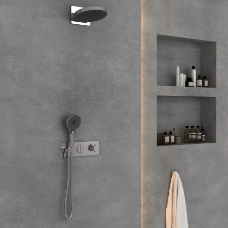 Душевая система Vincea Inspire VSFW-422TI1CH с термостатом Хром 