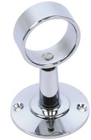 Держатель Двин для полотенцесушителей с кольцом кругл. 2 отв. 1" железо хром Smart