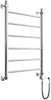 Полотенцесушитель электрический ДВИН J Electro лесенка 80/50, ТЭН справа, хром