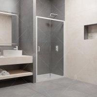 Душевая дверь в нишу RGW Passage PA-14W 100х195 профиль белый