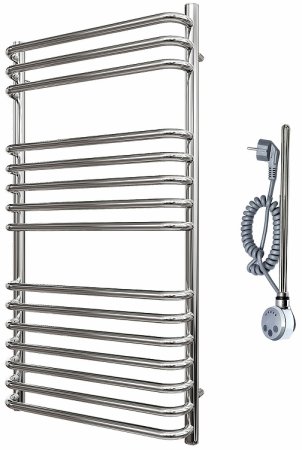 Электрический полотенцесушитель Point Нептун Премиум PN09150SE П15 500x1000 левый/правый Хром 