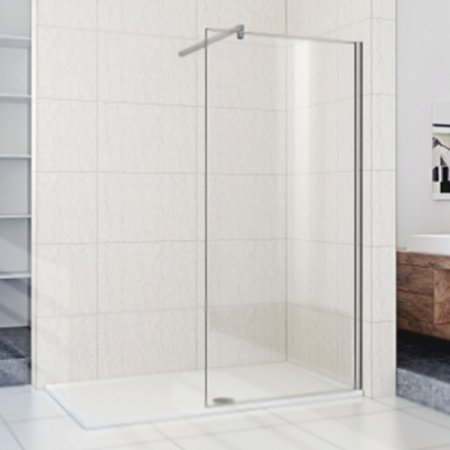 Душевая перегородка WeltWasser WW400 G-1 110 10000002940 профиль Хром стекло прозрачное 
