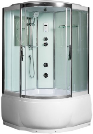 Душевая кабина WeltWasser WW500 Emmer 12055 120x120 10000003289 профиль Хром стекло прозрачное 