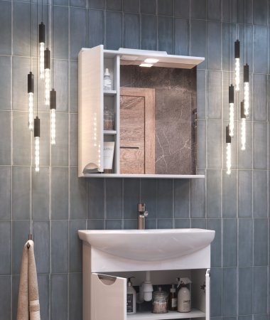 Зеркало со шкафом VIGO Callao z.CAL.70.L.El, 70 см 