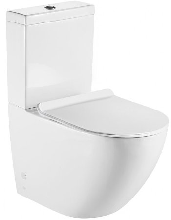 Унитаз компакт BelBagno Amanda BB051CPR без бачка и сиденья 