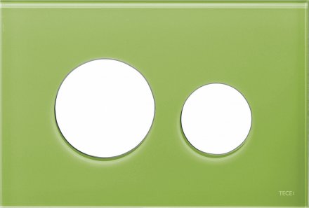 Лицевая панель TECE Loop Modular 9240685 зеленая 