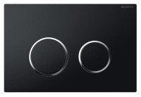 Кнопка смыва Geberit Kappa 21 115.240.KM.1 черный/матовый хром