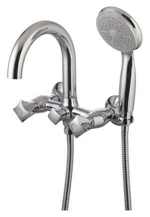 Смеситель Lemark Pallada LM2602C для ванны с душем 