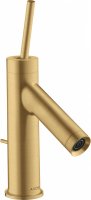 Смеситель Axor Starck 10116250 для раковины, шлифованное золото