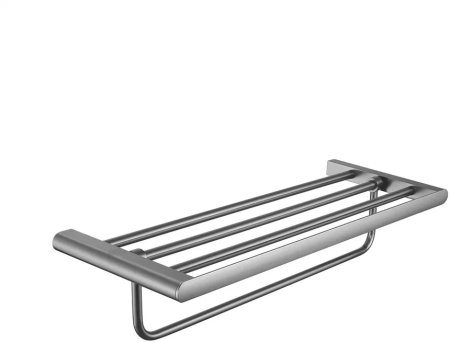 Полка для полотенец Rose RG1708T, пепельный 