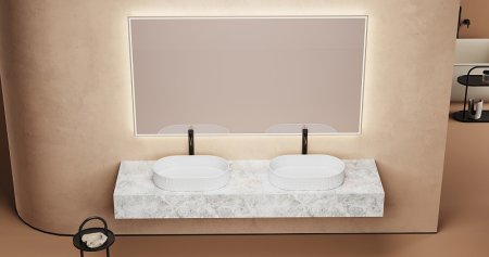 Раковина-чаша Abber Bequem 58 AC2116 Белая 