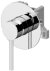 Смеситель для душа Gattoni Circle One 9031/90C0.CH Хром 