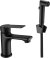 Смеситель с гигиеническим душем  ESKO SINGAPORE  black (SB 27H) 
