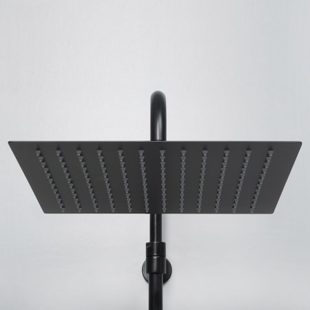 Душевая стойка WasserKRAFT Thermo A29901 с термостатом, черный матовый 