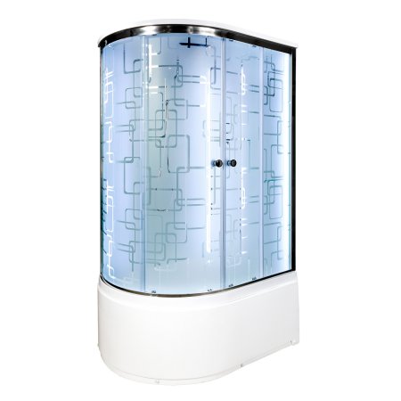 Душевая кабина Deto ЕМ4511 R LED 