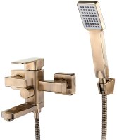 Смеситель для ванны G-Lauf NEB3-A123KT Бронза